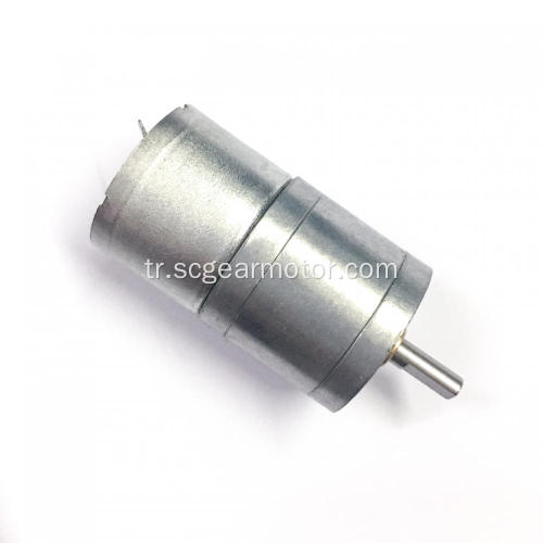 3 v 6 v 25GM310 dc dişli motor yüksek tork